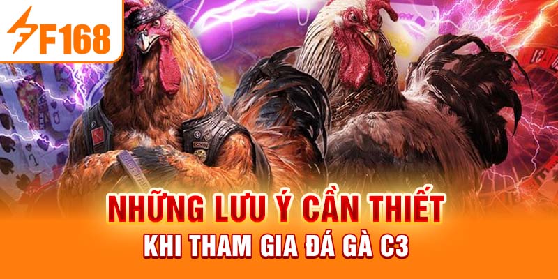 Đá Gà C3 - Sức Hấp Dẫn Của Môn Thể Thao Đỉnh Cao Hiện Nay Những lưu ý cần thiết khi tham gia đá gà C3